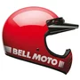 bell moto 3 classic red casque integral vintage motocross retro