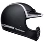 casque bell moto 3 fasthouse old road matte gloss black white 22 06