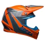 casque bell moto 9 s flex sprite gloss orange gray 9s cross 22 06