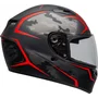 casque bell qualifier stealth camo black red integral moto