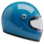 casque biltwell gringo s dove blue integral biker bleu ece r22 06