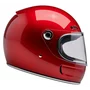 casque biltwell gringo sv metallic cherry red integral biker rouge
