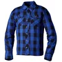 chemise moto rst x kevlar lumberjack bleu surchemise de protection