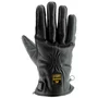 gants chauffants helstons benson heating hiver cuir noir moto harley biker