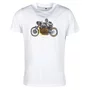 tee shirt helstons bm blanc noir homme moto vintage bmw cafe racer