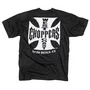 tee shirt west coast choppers og classic noir black croix blanche