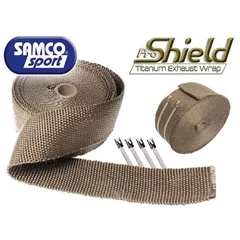 Bande thermique Samco Pro Shield titanium 7,5m 1200°C