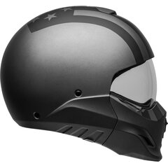 Casque transformable BELL Broozer Free Ride matte gray black