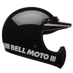 Casque Bell Moto 3 Classic Black ECE 22 06