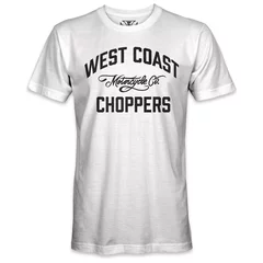 Tee shirt West Coast Choppers Motorcycle co blanc