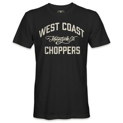 Tee shirt West Coast Choppers Motorcycle co noir