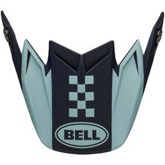 Visière Bell Moto 9 Flex Breakaway matte navy light blue