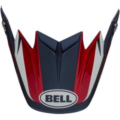 Visière Bell Moto 9 Flex Division white blue red