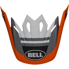 Visière Bell Moto 9 Mips Prophecy matte orange black gray