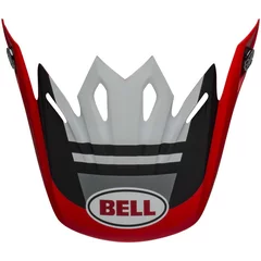 Visière Bell Moto 9 Mips Prophecy matte white red black