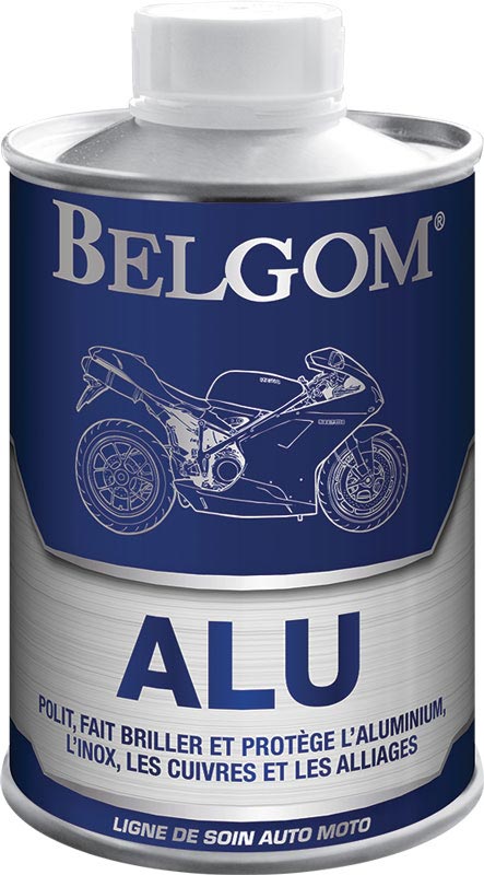 Belgom alu, polish alu, 250 ml, nettoyant pour aluminium et alliages