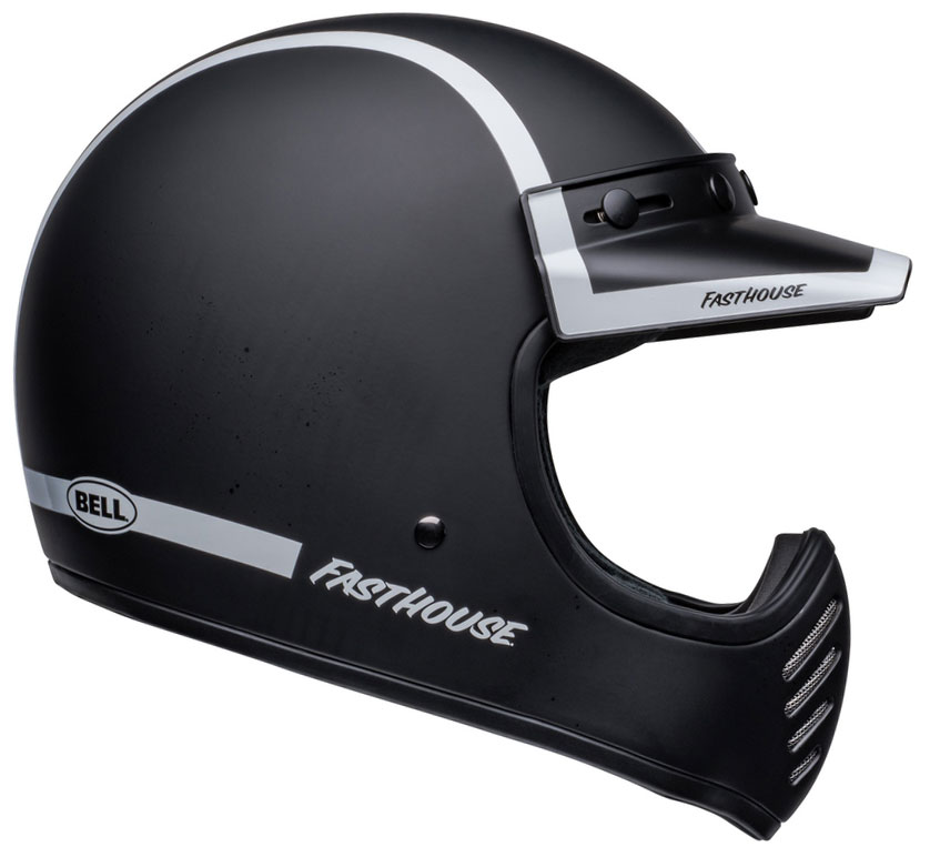 casque bell moto 3 fasthouse old road matte gloss black white 22 06