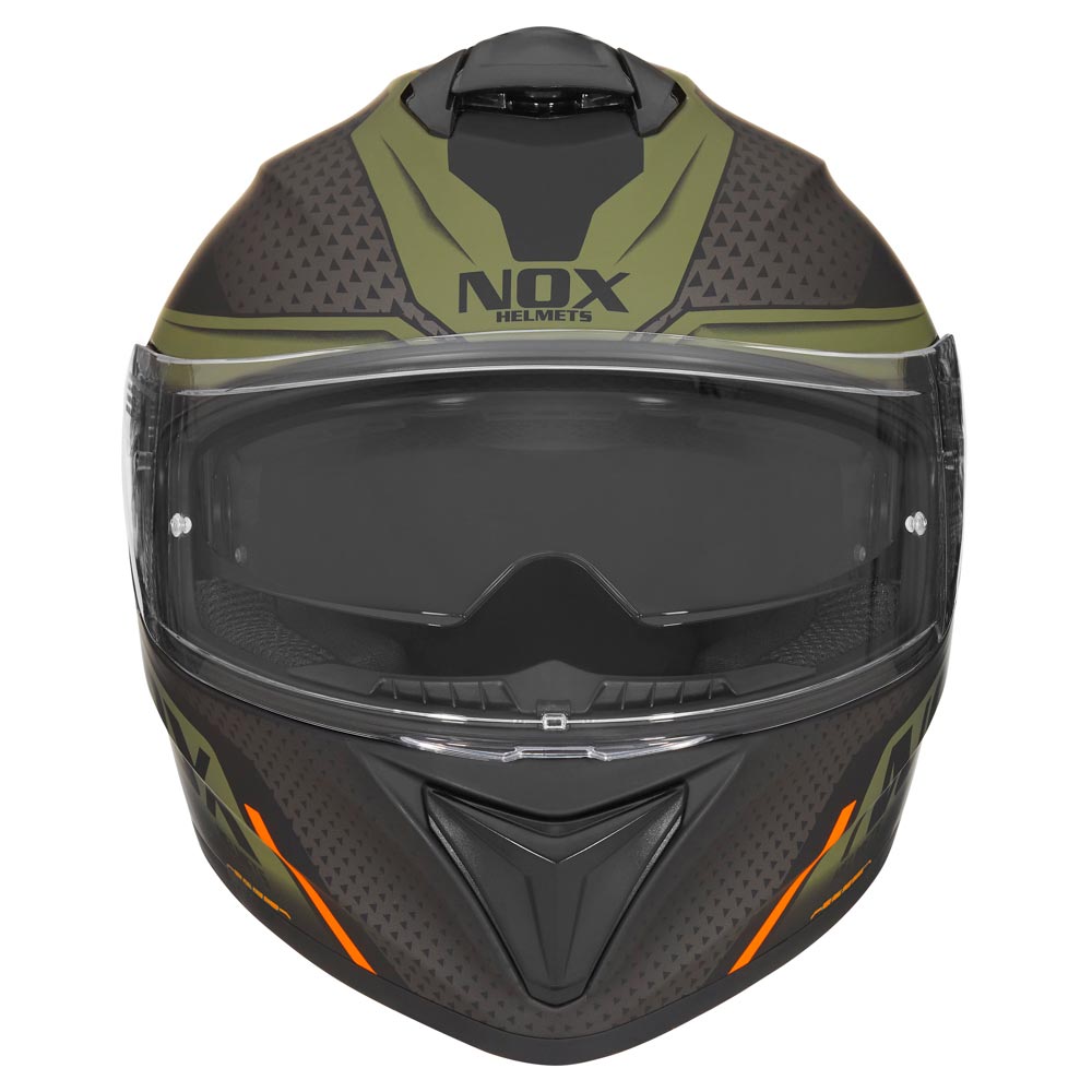 Masque Lunette moto cross NOX PREDATOR ORANGE