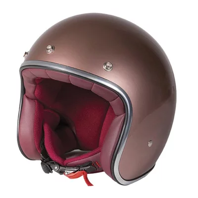 Casque Stormer Pearl champagne rose glossy