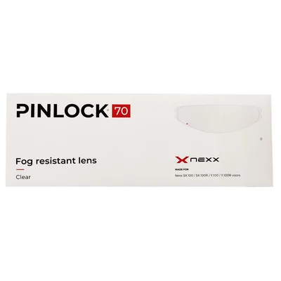 Pinlock 70 Nexx Y.100 & SX.100 incolore