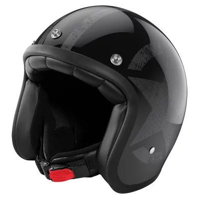 Casque Stormer Pearl Star black pearly
