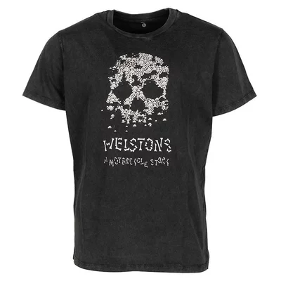 Tee shirt Helstons Bones noir