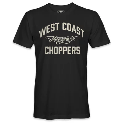 Tee shirt West Coast Choppers Motorcycle co noir