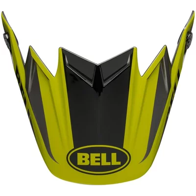 Visière Bell Moto 9 Flex Division black hi viz gray
