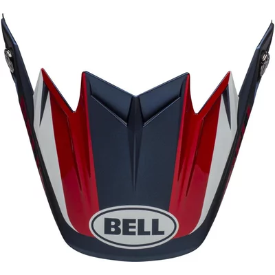 Visière Bell Moto 9 Flex Division white blue red