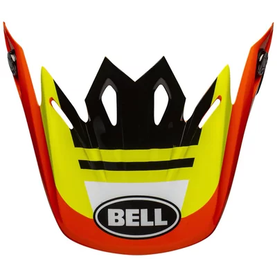 Visière Bell Moto 9 Mips Prophecy gloss yellow orange black