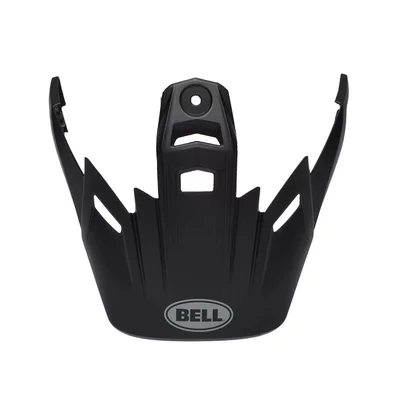 Visière Bell MX 9 Adventure Visor solid black, noir brillant