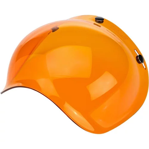 visiere Biltwell bubble shield anti-fog amber ecran casque jet moto custom