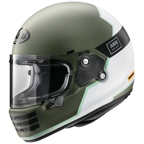 casque arai concept xe x overland olive khaki integral moto vert blanc ECE 22 06