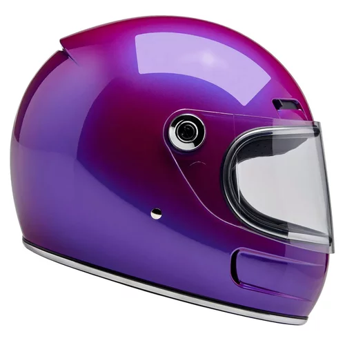 casque biltwell gringo sv metallic grape integral biker violet moto