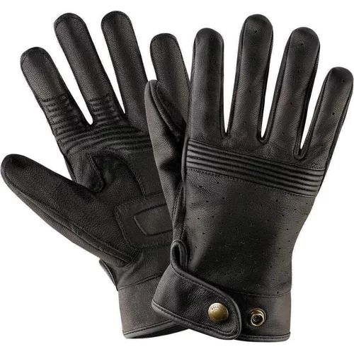 gants belstaff montgomery black cuir moto vintage homme ete