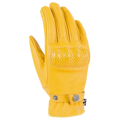 gants femme segura lady marvin beige-moto vintage ete cuir jaune
