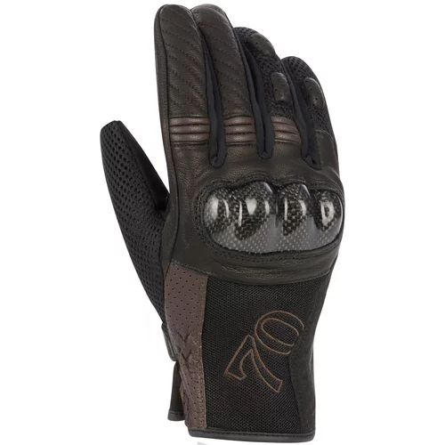 gants segura russel noir marron black brown homme ete coque carbone