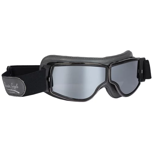 Aviator Goggle T3 gun noir, lunettes moto vintage, aviateur