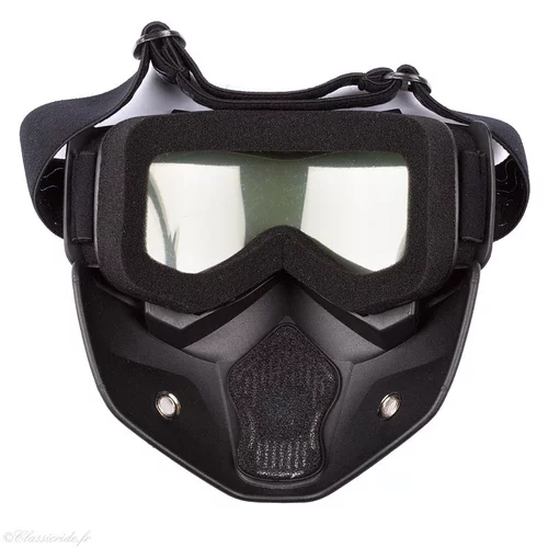 Masque Moto Stormer R-Mask Noir - 15% de réduction