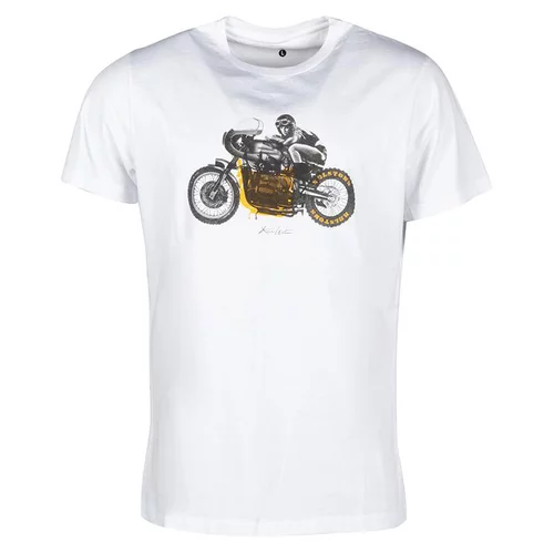 tee shirt helstons bm blanc noir homme moto vintage bmw cafe racer