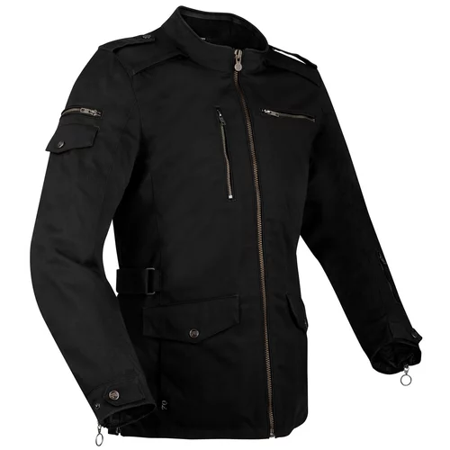 veste segura leyton noir homme etanche moto vintage doublure chemise
