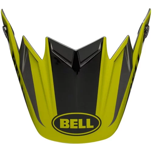 visiere bell moto 9 flex division black hi viz gray visor piece casque cross