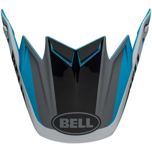 visiere bell moto 9 flex division white black blue visor piece casque cross