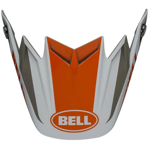 visiere bell moto 9 flex division white orange sand visor piece casque cross