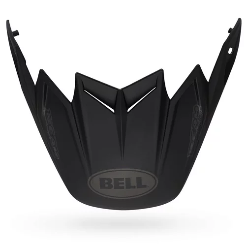 visiere bell moto 9 flex visor matte syndrome black noir mat piece casque