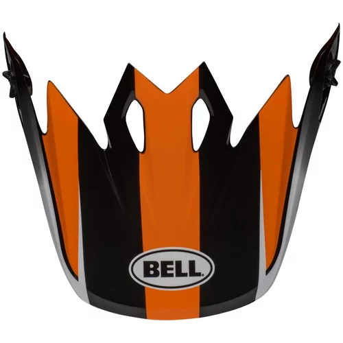 visiere bell mx 9 mips dash black orange visor