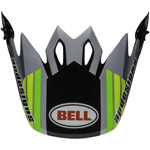 visiere bell mx 9 mips pro circuit 2020 black green visor