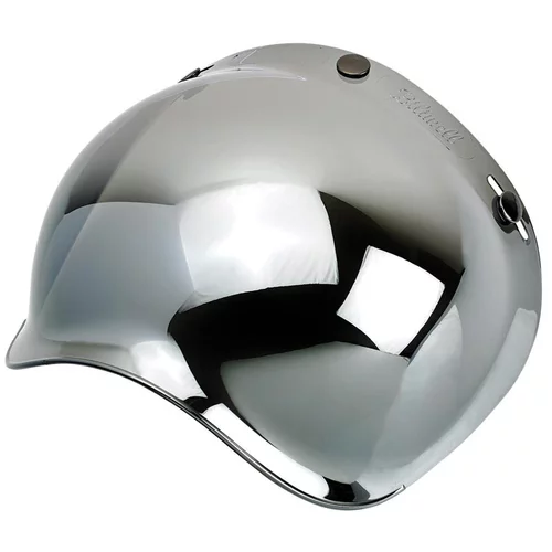 visiere Biltwell bubble shield anti-fog chrome mirror ecran casque moto