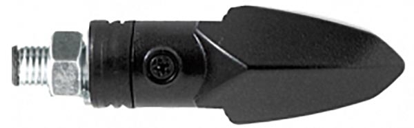 Clignotant Chaft Sound noir transparent, clignotant moto
