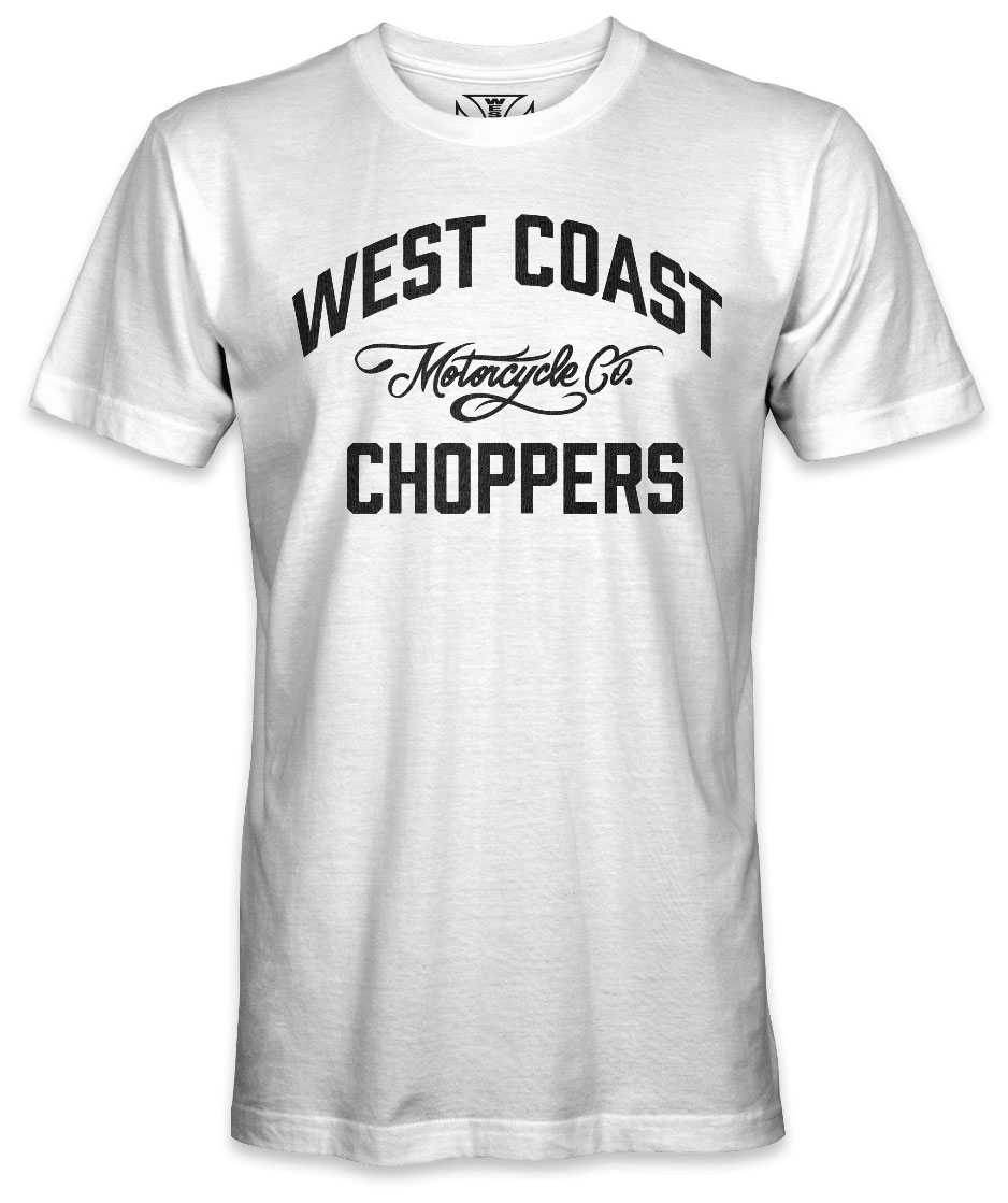 WEST COAST CHOPPERS OG Classic ATX T-shirt pour homme - Blanc